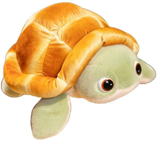 Yiran Health & Beauty Meeresschildkröte Plüschtier, Stoffpuppe, 25cm - Bild 1