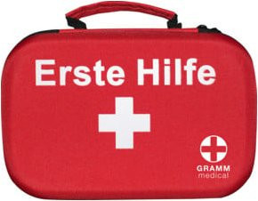 Gramm Medical Erste-Hilfe-Softbox mit Tragegriff nach DIN 13 157 in Rot - Bild 1