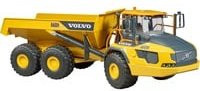 BRUDER Volvo A60H Dumper Modellfahrzeug Baumaschine gelb/schwarz - Bild 1