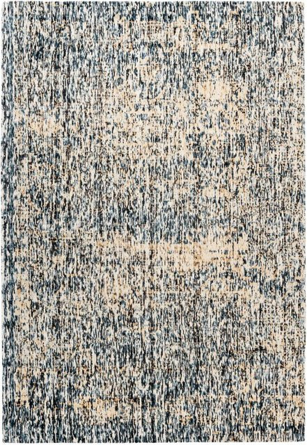 Padiro Kurzflorteppich Puerto 125 in Blau/Beige, B/H/L: 80 x 0,8 x 150 cm - Bild 1