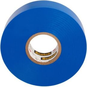 Scotch 35 Elektro-Isolierband von 3M in Blau, Breite: 19 mm, Länge: 20 m - Bild 1