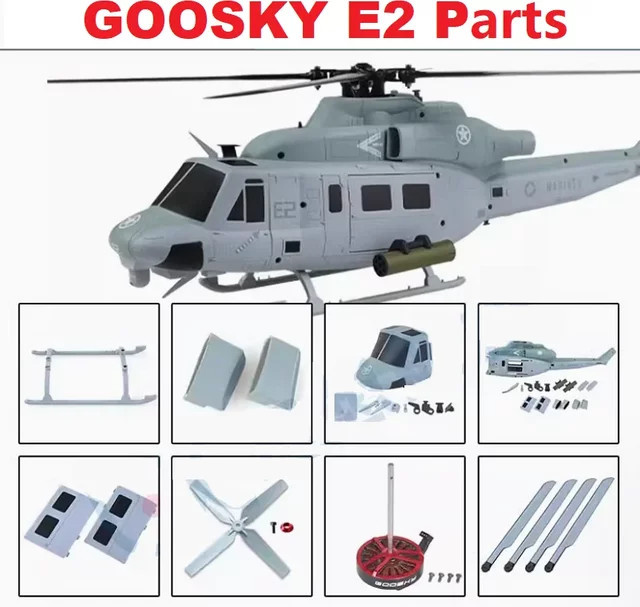 GOOSKY E2 UH-1Y RC Hubschrauber Ersatzteile - Bild 1