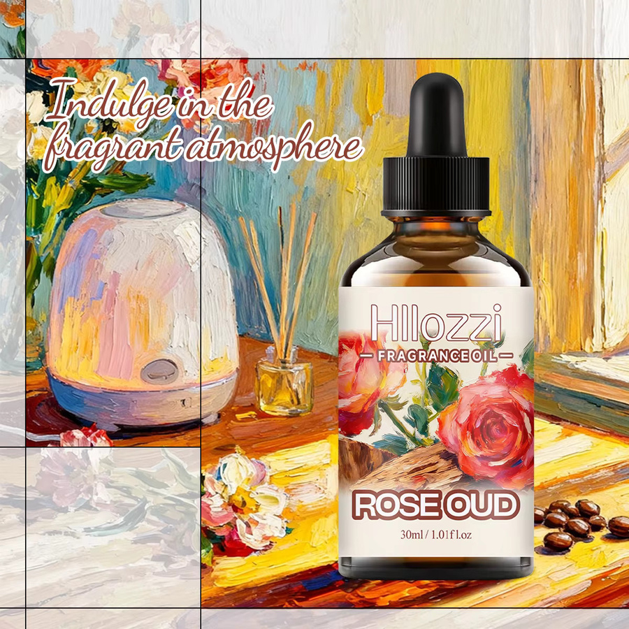 Hllozzi Rose Oud Duftöl, Unisex, Haar- und Körperpflege - Bild 2