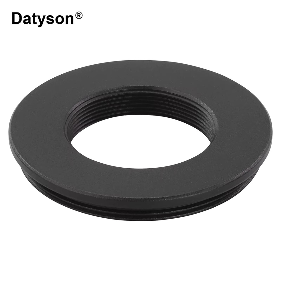 Datyson M42 x 1mm auf C-Mount Adapter aus Metall in Schwarz für Astrofotografie - Bild 5
