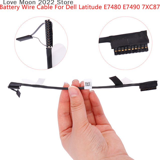 Dell Batteriekabel DC02002NI00 für Latitude 7480 7490 in Schwarz - Bild 1