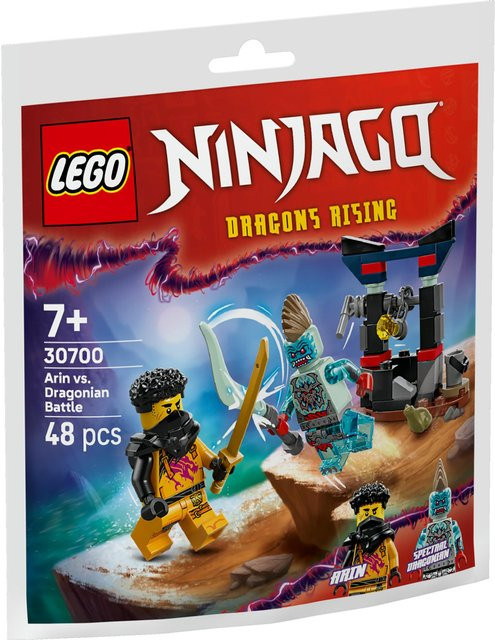 Lego Ninjago Arins Duell mit dem Drachenmenschen Konstruktionsspielzeug - Bild 2