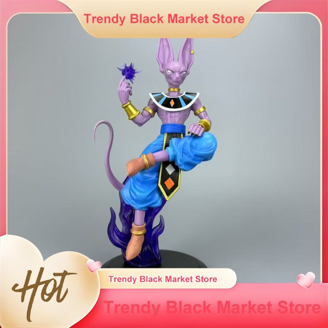 Bandai Dragon Ball Beerus Gk Sammlerstatue, Anime-Actionfigur, Kunststoff - Bild 1