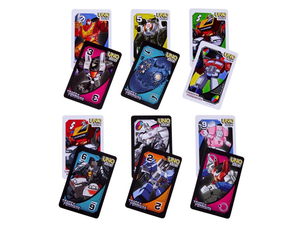 UNO Transformers Flip Kartenspiel ab 7 Jahren - Bild 3