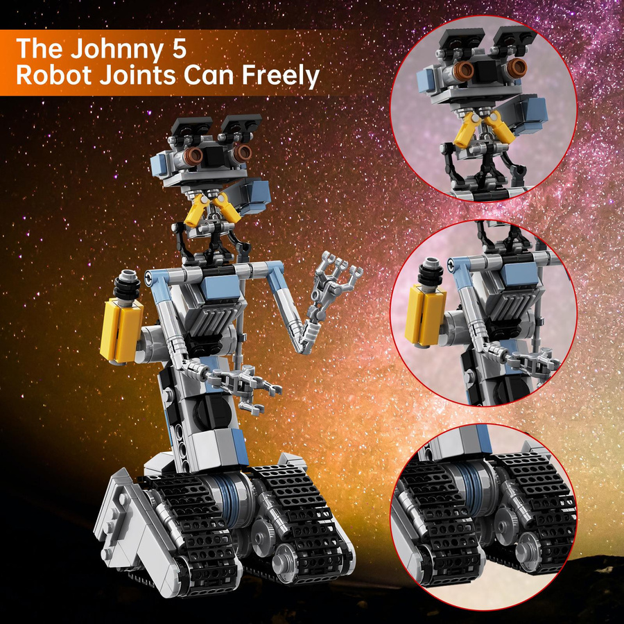 Linyi toy Johnny 5 Roboter Spielset 3-6 Jahre - Bild 4