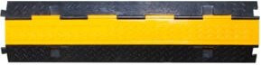 Walther Werke Kabelbrücke gerade Schwarz Gelb B/H/T: 1000 x 250 x 48 cm - Bild 1