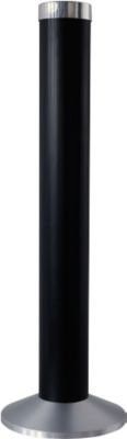 Szagato Aschenbecher aus Aluminium mit herausnehmbarem Inneneimer, Schwarz und Grau, B: 40 cm, H: 81 cm, T: 40 cm - Bild 4