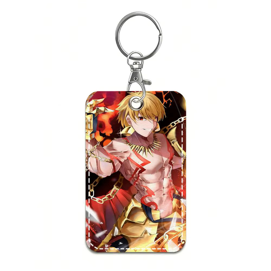 Schlüsselanhänger Leder, Kartenetui, Fate Gilgamesh - Bild 6