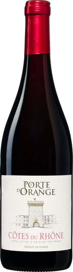 Porte d'Orange Rotwein Côtes du Rhône, Grenache/Syrah, Frankreich, 0,75 l - Bild 2