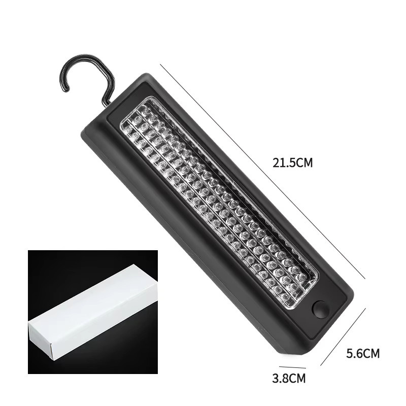 LED Arbeitslicht Schwarz mit Haken für Auto und Camping als Notlampe - Bild 4