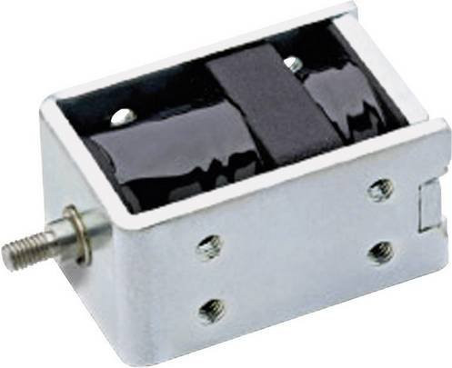 RED MAGNETICS Hubmagnet ITS-LX-2218-24VDC-6mm bidirektional, 5 N bis 20 N, 24 V/DC, 53W, Silber - Bild 1