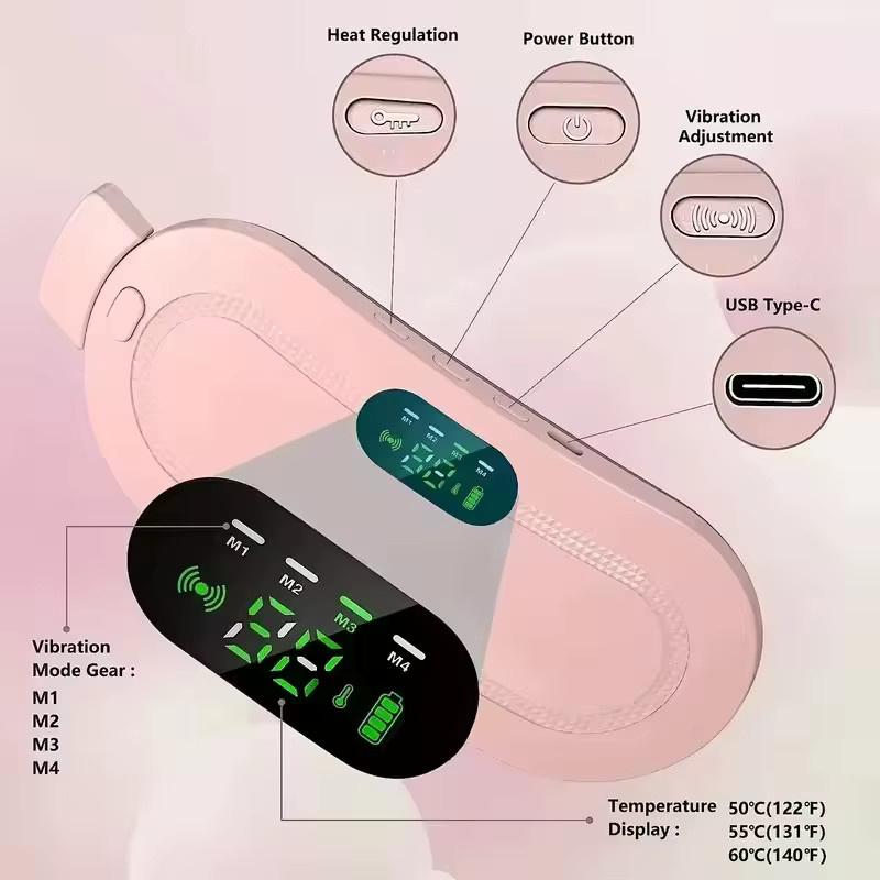 monclique Elektrischer Massagegürtel mit Heizfunktion, Damen - Bild 4
