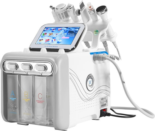 XLLA 6 in 1 Hydro Dermabrasion Maschine, Gesicht, Unisex, White - Bild 1