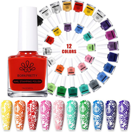 BORN PRETTY Nagellack Nail Art, 10 ml, Glänzend