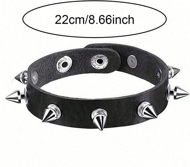 YIRAN Armband, Leder, Schwarz, Damen - Bild 1