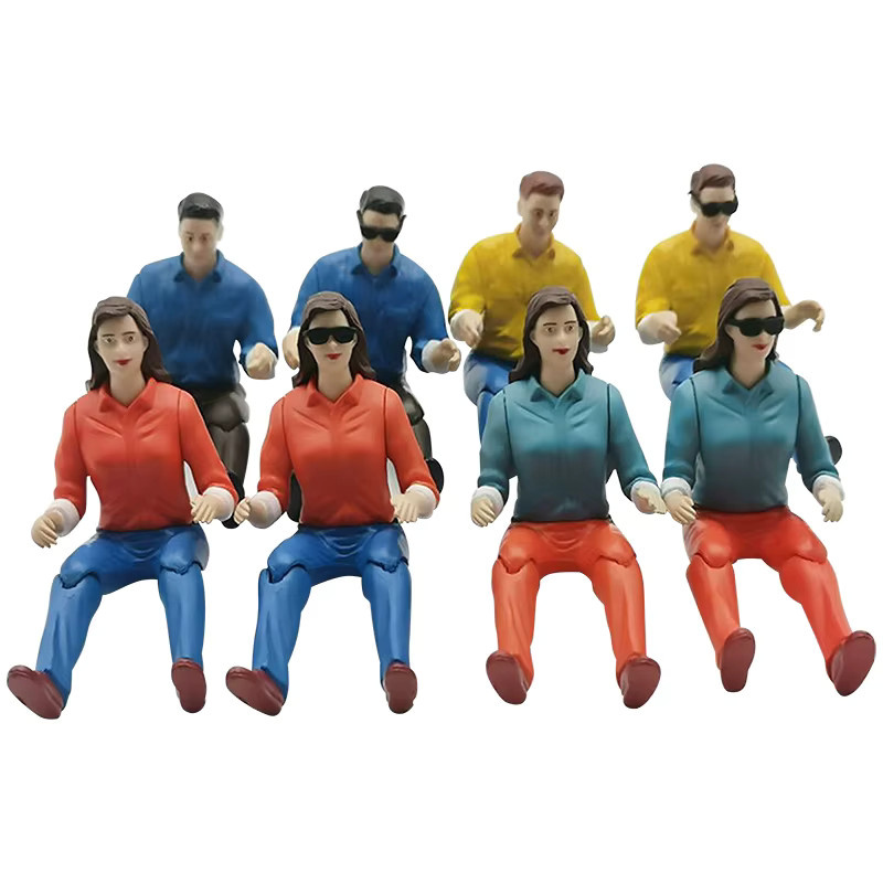 RC Pilot Figur, detaillierte Malfahrer mit Sonnenbrille, Einzelfigur - Bild 3