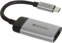 Verbatim USB-C auf HDMI Adapter 4K 60Hz in Silber matt - Bild 2