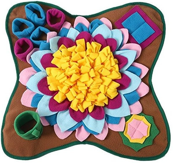 BC Pet Supplies Schnüffelmatte, Nasenarbeitsspielzeug, yellow - Bild 1