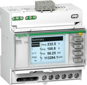 Schneider Electric Messgerät Modbus METSEPM3255 in Weiß - Bild 1
