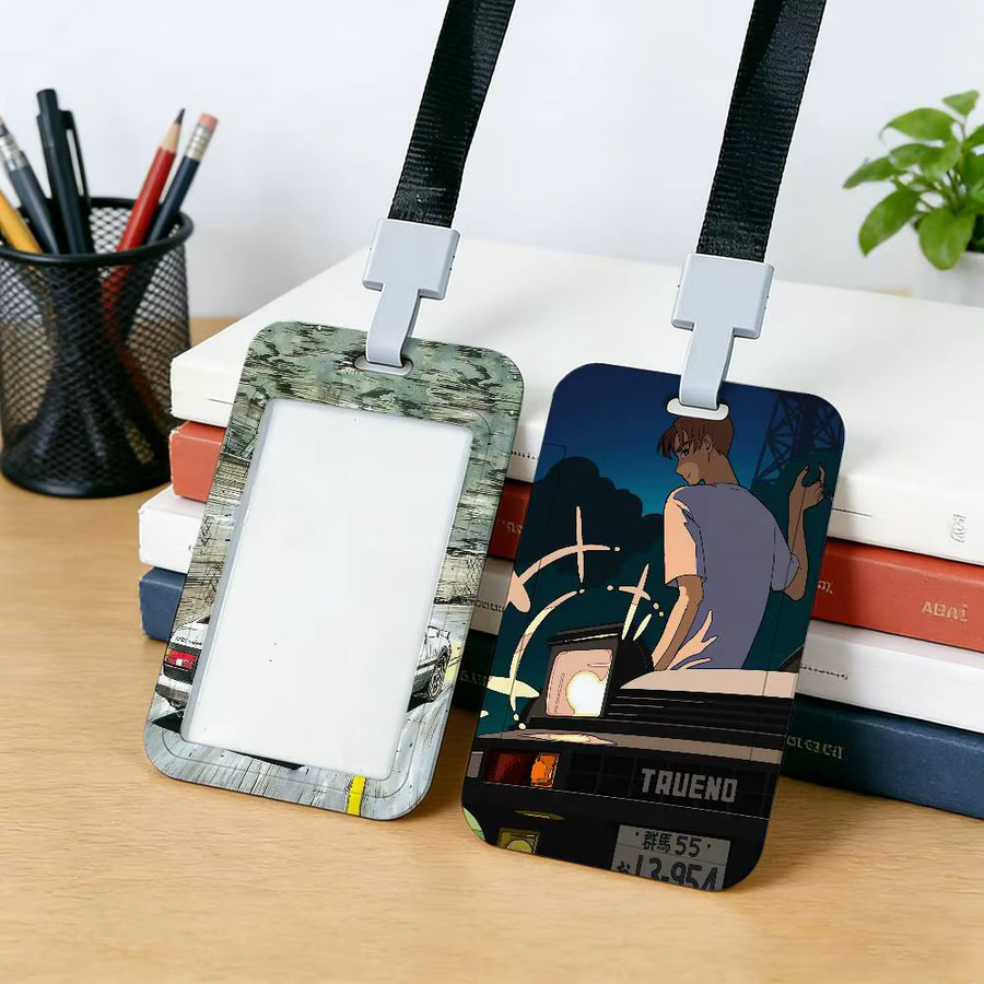 bilibili Taschenkartenhalter mit Halsband, Anime I-Initial D - Bild 3