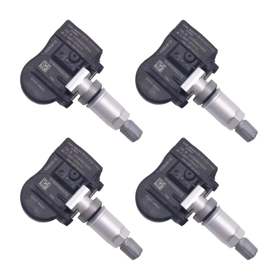 GANGLE Reifendrucksensor TPMS 315 MHz für Hyundai Elantra 2010 2011 2012, Farbe: Schwarz, Teilenummer: 52933-2M000 - Bild 2