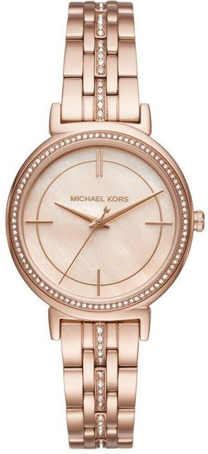 Michael Kors Armbanduhr, Quarz, Edelstahl, Roségold, 33 mm, Damen - Bild 1