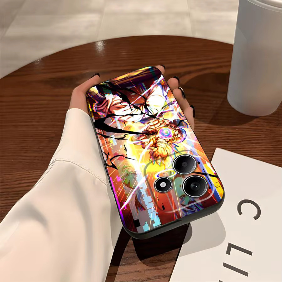Dragon Ball Anime Vegeta Handyhülle für Xiaomi Redmi Note 13 14 Pro Plus 12S 10S 7 8 9S 9 10 11 12 Pro 11S Soft Phone Cover Schwarz - Bild 3