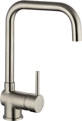 Eisl Spültischarmatur Futura Einhebelmischbatterie mit schwenkbarem Auslauf in Silber - Bild 1