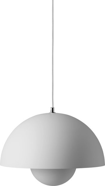 &Tradition Flowerpot VP7 Hängeleuchte in Weiß aus Metall mit E27 Fassung - Bild 1