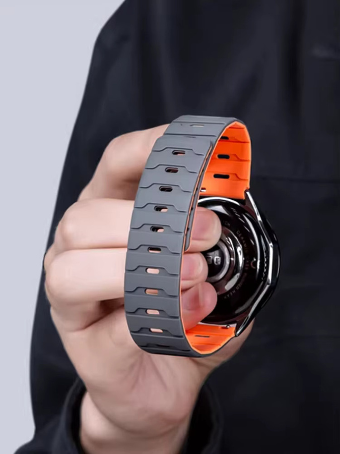 Armband Silikon, Bicolor, Unisex - Bild 3