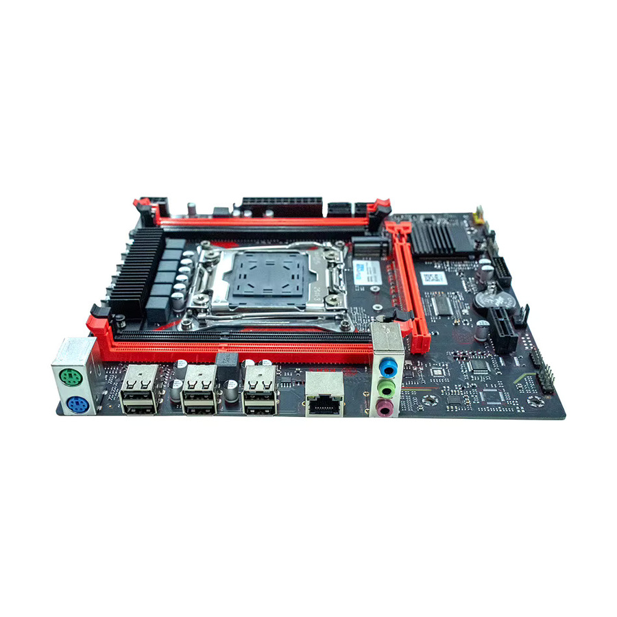 ENVINDA X99 Gaming Motherboard in Schwarz mit M.2 NVME und Dual Channel DDR3 Unterstützung für Xeon E5 LGA 2011-3 Prozessoren - Bild 3