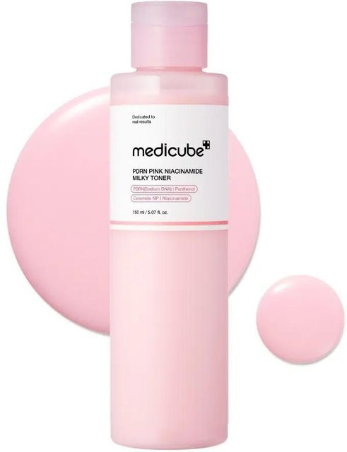 medicube PDRN Pink Niacinamid Milchiger Toner, Niacinamid, Peptide - Bild 1