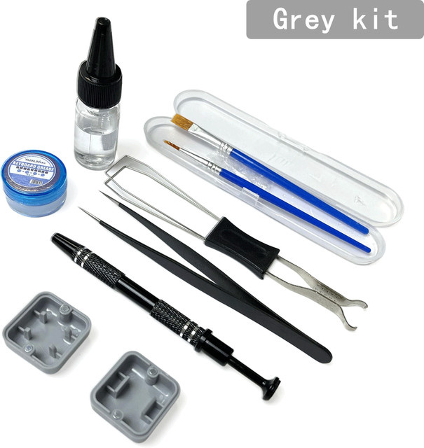 KOYDing Schmiermittel-Kit für mechanische Tastaturen und Tastenkappen in Pink, 5g Öl und 10ml Reinigungskit - Bild 1
