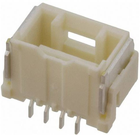 Molex Einbau-Stiftleiste Standard in Weiß und Transparent mit 1.50 mm Rastermaß - Bild 1