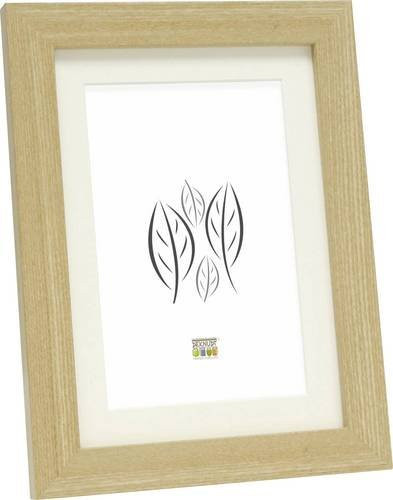 Deknudt Bilderwechselrahmen Eiche mit Passepartout und Glas, B/H: 20 x 15 cm - Bild 1