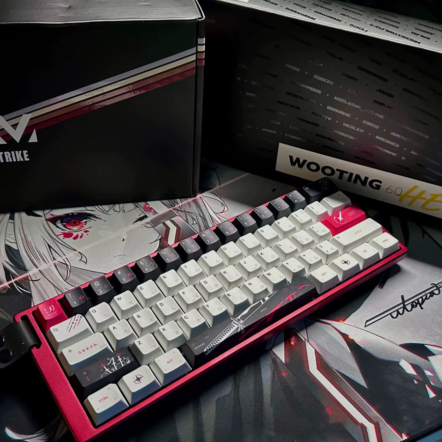 Venit Keys Yuki Aim Anime Tastenkappen aus PBT im Dye-Sub-Verfahren für mechanische Tastaturen wie Mad68 und 60% Layout - Bild 5