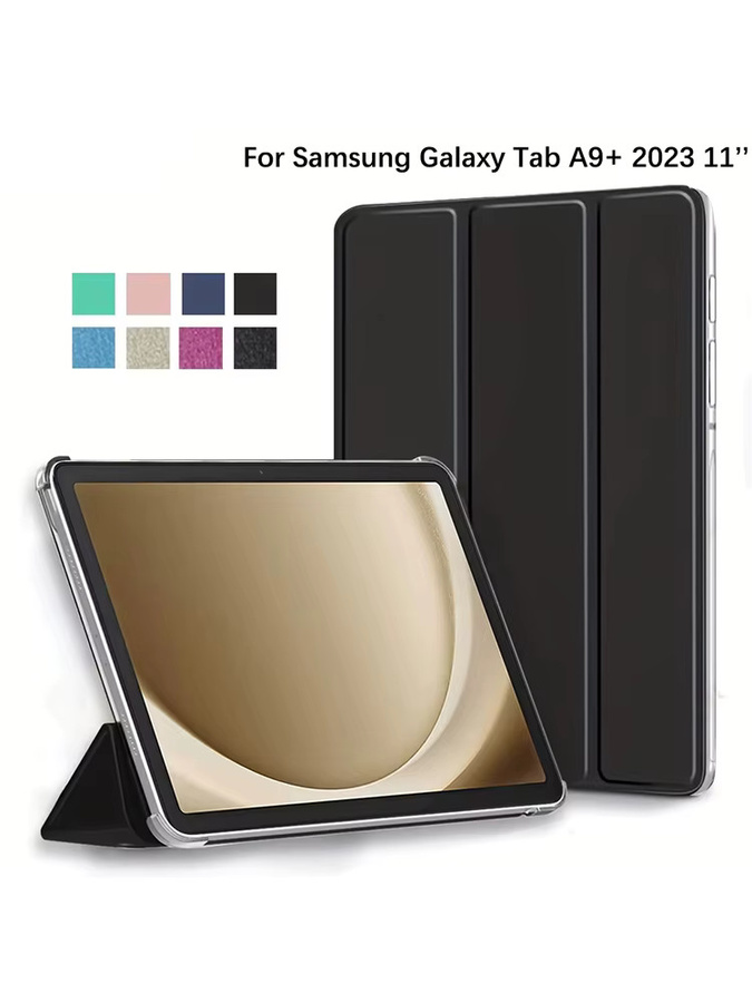Smart Case für Samsung Galaxy Tab A8, A9 Plus, A7 Lite und S6 Lite in Lila aus PU Leder mit Auto Sleep Wake Funktion - Bild 5