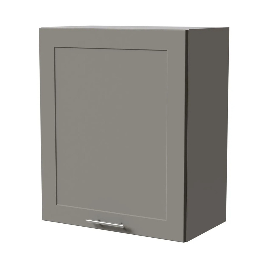 Feldmann-Wohnen Hängeschrank Oslo in Grau Matt mit Soft-Close-Türen und Regalböden, B/T/H: 60 x 32,5 x 72 cm - Bild 2