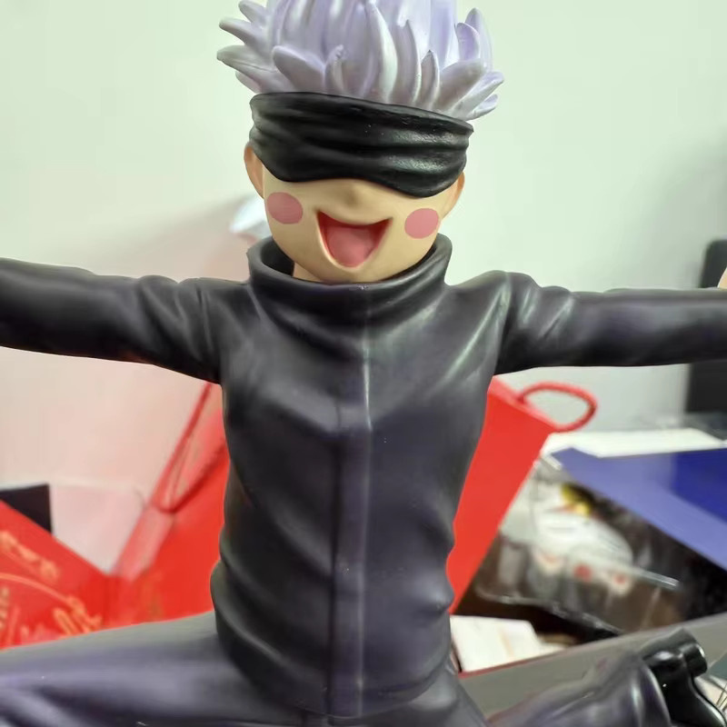 Bandai Jujutsu Kaisen Gojo Satoru Skateboard Shaker Modell GK Statue, Anime-Figur - Bild 3