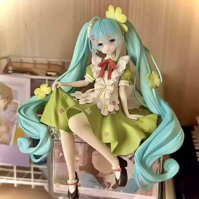 Bandai Hatsune Miku Figuren, Blumen-Fee-Mädchen-Modelle, Fantasy - Bild 1