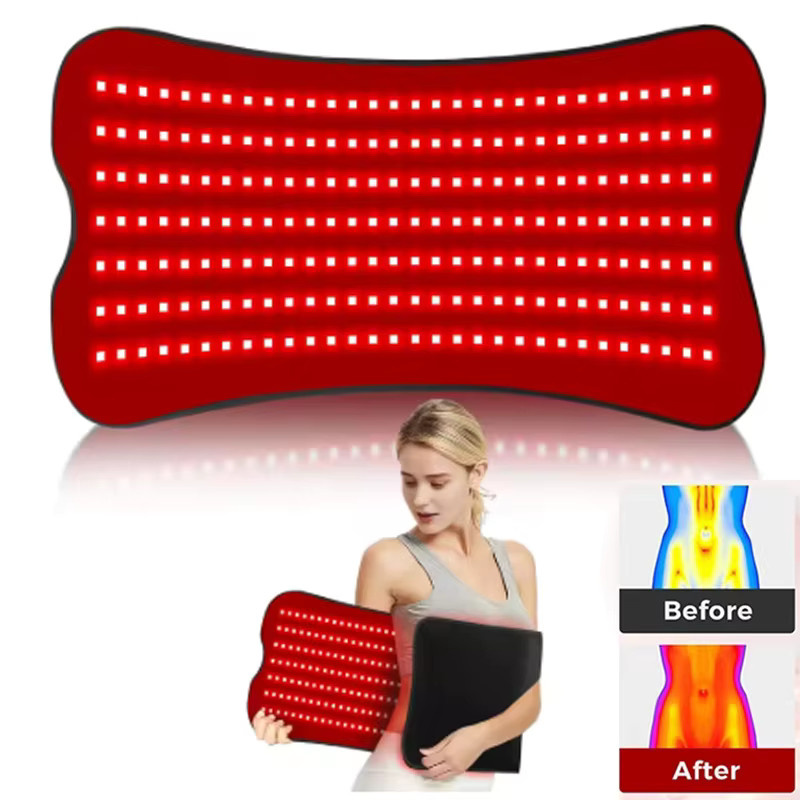 vilnason Infrarot-Lichttherapie-Pad, rotes LED-Schönheitsgerät, Unisex - Bild 4