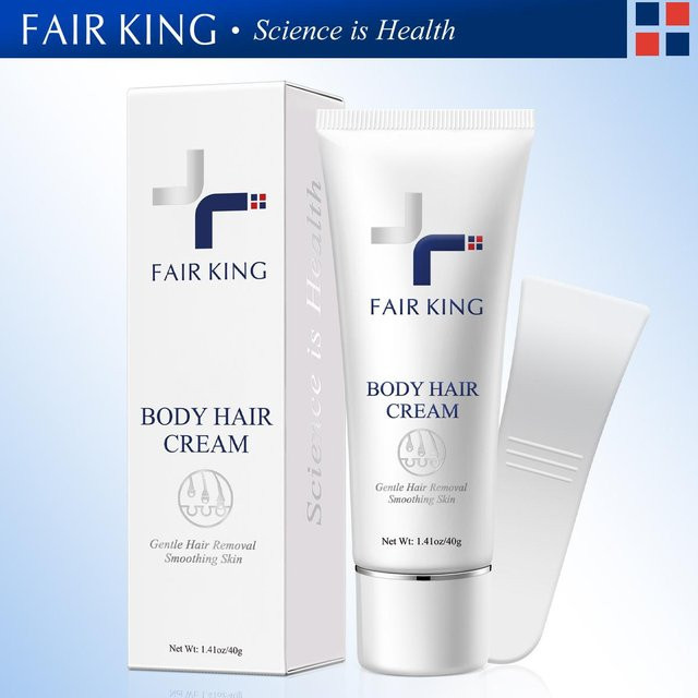 FAIR KING Kräuter-Enthaarungscreme mit Jojoba, Unisex - Bild 1