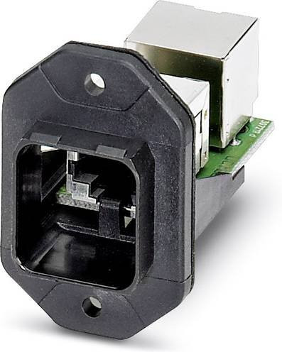 Phoenix Contact 1404760 Sensor-Aktor-Einbausteckverbinder Anbaurahmen aus Kunststoff in Schwarz mit 8 Polen - Bild 1