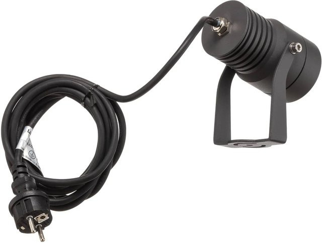 Lucande Jon LED Außenleuchte Modern in Alu-Grau, 1-flammig, IP65 - Bild 1