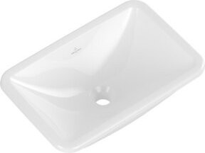 Villeroy & Boch Einbauwaschbecken LOOP& FRIENDS aus Keramik, weiß, B/T: 51 x 34 cm, ohne Überlauf - Bild 1