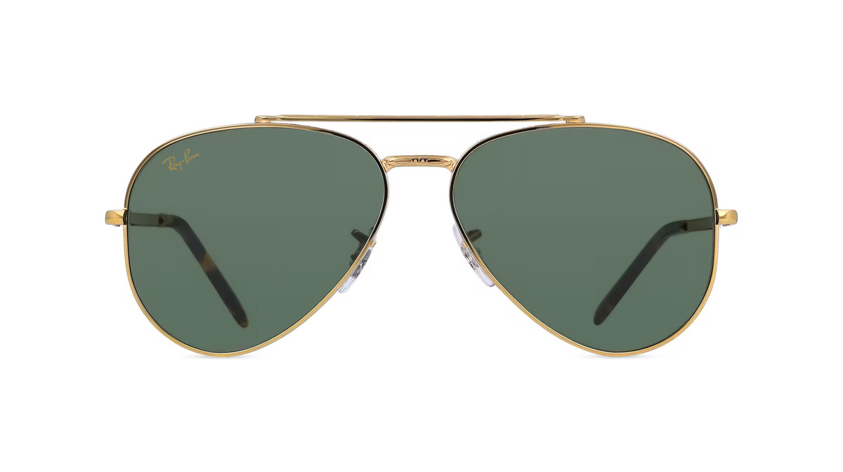 Ray-Ban RB 3625 Sonnenbrille Pilot, Vollrand, Metall, Unisex, gold - Bild 1